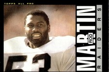 1985 Topps 1985 Topps #293 Rod Martin Los Angeles Raiders