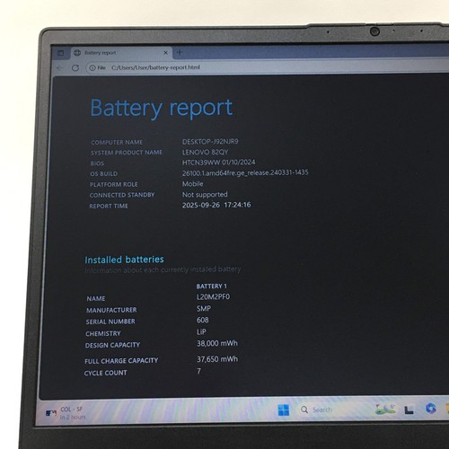 Lenovo V15 G2 IJL 82QY 15.6" Celeron N5100 1.1GHz 8GB RAM 512GB SSD - Imagen 16 de 18