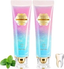 2pcs Niacinamide Whitening Toothpaste, Cleaning Tooth Paste, Remove Tooth Stains