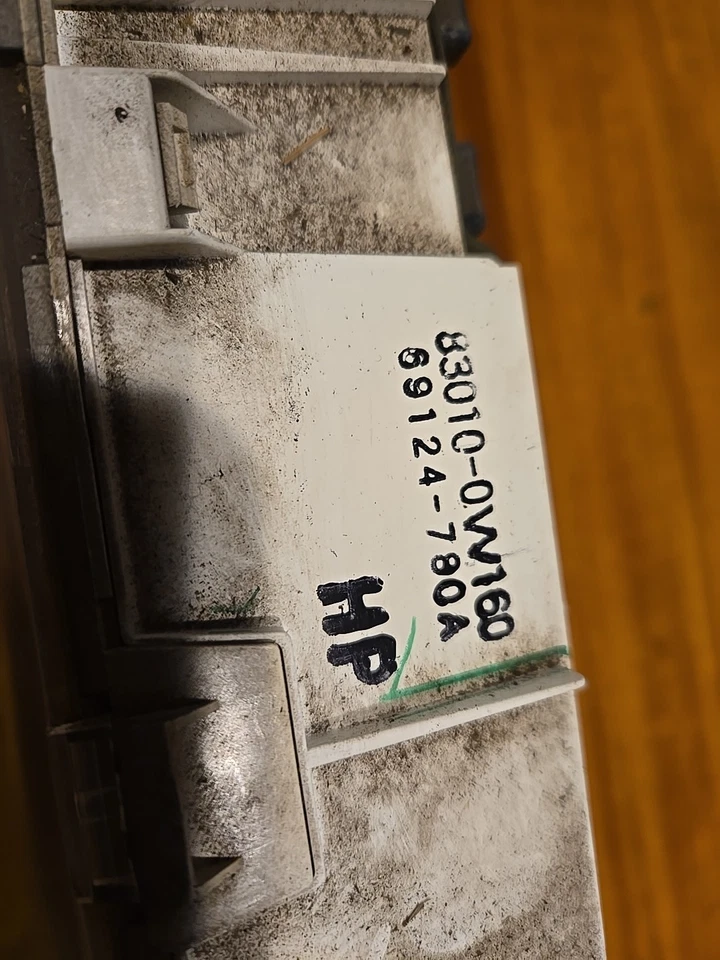 95-96 Toyota T100 Speedometer Cluster 218K 2.7L 4CYL 83010-0W160 P8288b79 - Imagem 3 de 4