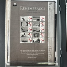 REMEMBRANCE, THE NATIONAL MEMORIAL ARBORETUM.UNDER HALF FACE VALUE OF THE STAMPS