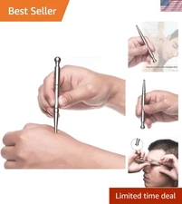 Compact Stainless Steel Self-Massage Tool for Trigger Point Therapy & Relaxation