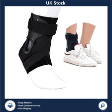 Adjustable Ankle Support Brace with Side Stabilizers for Pain Relief - XL 1 P...