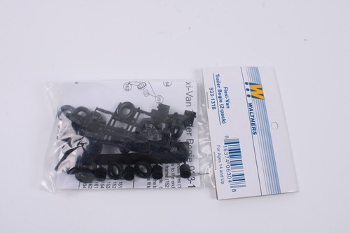 Remolque Walthers 933-1318 escala HO Flexi-Van Bogie paquete de 2 | Condition: New