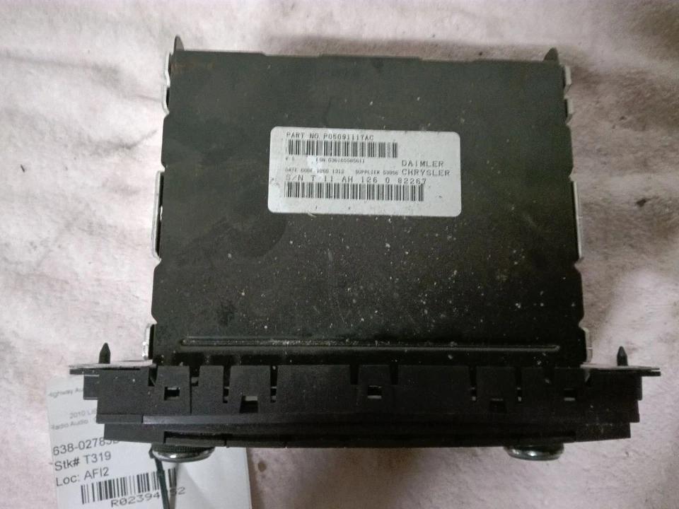 Equipo de audio radio Am-fm-cd ID RES con satélite Dodge Nitro 2008-2011 Foto 4 de 4