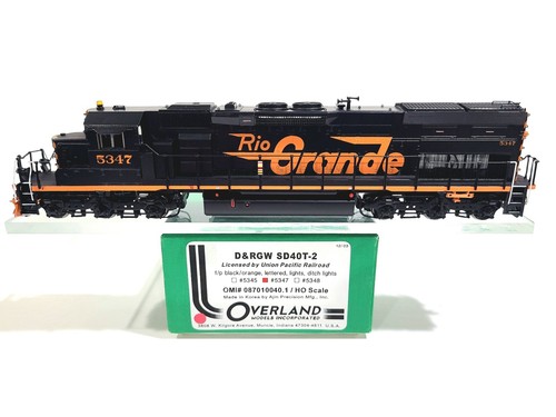 Overland OMI D&RGW SD40T-2 Denver Rio Grande Western #5347 HO latón #087010040.1 | Zustand: New: Other (See Details)