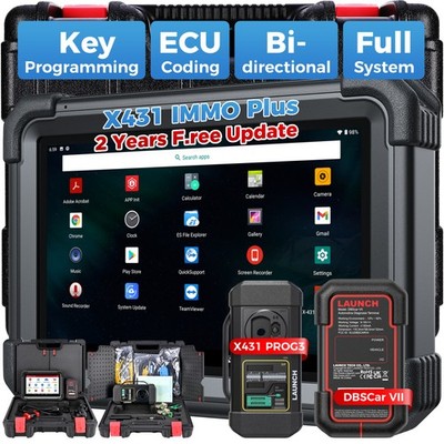 2026 Launch X431 IMMO PLUS X-PROG3 OBD2 Diagnosegerät Key Programmier ECU Coding