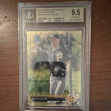 Marketplace image: Bowman 2017 Chrome Draft Superfractor Mitch Keller BGS 9.5 #BDC26 Pirates