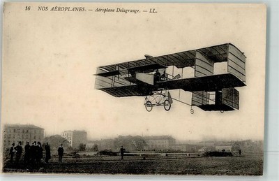 13958459 - Nr. 16 Nos Aeroplanes , Aeroplane Delagrange Flugwesenpionier