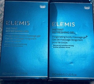 Lot Of 2 Elemis Instant Refreshing Gel 150ml/5.0 Oz Each