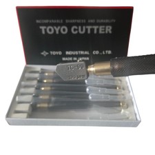 Toyo Japan Cortador Profesional Manual Vidrio Ceramica lubricado TC90 Caja 6 pcs