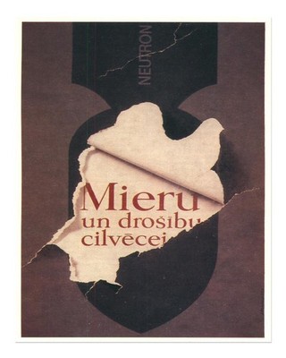 Vintage Neutronen-Wandkunst Nachdenklich Stimmendes Design Philosophis