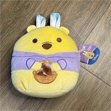 8  Squishmallow Disney Winnie the Pooh Easter Plush w/Small with Basket
