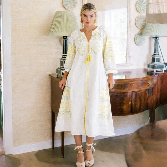 Embroidered Beach Dresses for Women for sale | eBay