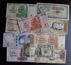 World Foreign currency 10 *small and Large Bank Notes* lot P350 — photo 6