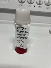 1970s Tupperware Ketchup Dispenser