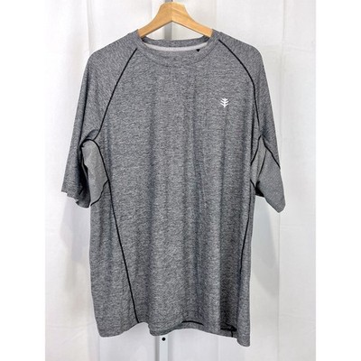 COOLIBAR Agility Short Sleeve Performance T Shirt 01630 UPF 50+ Gray Size XL