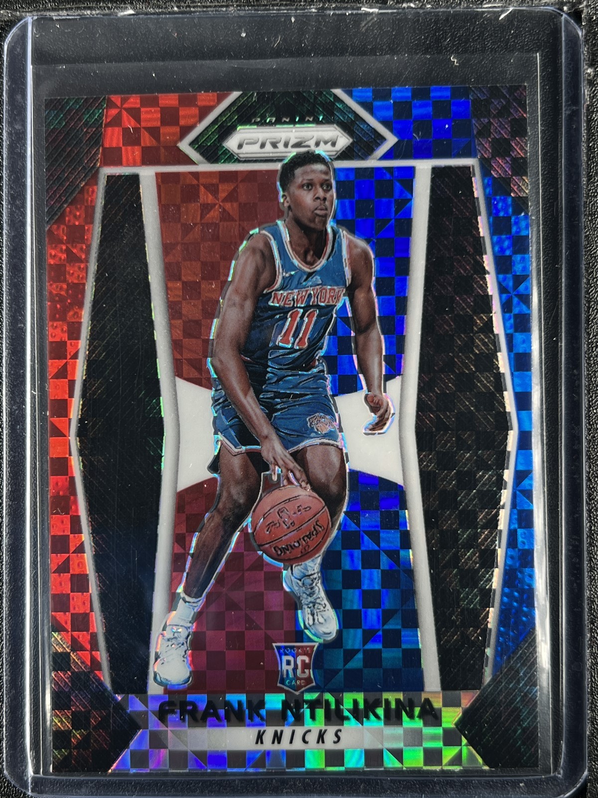 Ntilikina, Frank - 2017-18 Prizm - Rookie - Red/White/Blue