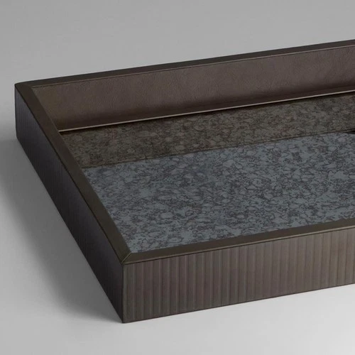 Cyan Design 11908 Mayfair Smoked Gray Tray - Picture 2 of 5