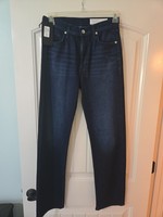 NWT Rag & Bone $278 The Hattie Mid Rise Full Length Jeans In Fairburn Size: 27