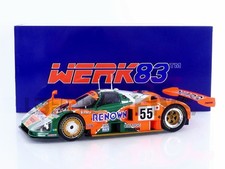WERK 83 1/18 - MAZDA 787B - WINNER LE MANS 1991 W1802701 (CMR175)
