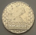 *Damaged/Chop Marks* Vintage Roush Performance Vehicles 1 T-oz 999 Silver Round