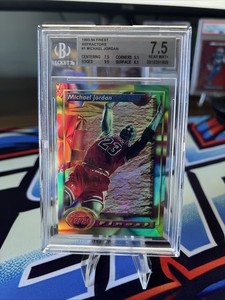 Michael Jordan Topps Finest Refractor | eBay