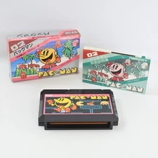 PAC MAN Pacman 02 First Version Famicom Nintendo 2716 fc