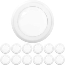 Sunco 12 Pack 6 Inch Flush Mount LED Ceiling Disk Lights, 15W 75W Dimmable