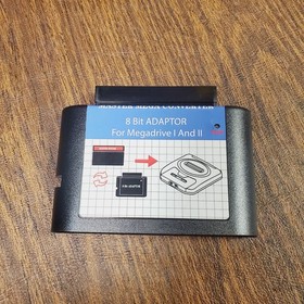 Master System  I & II to Sega Genesis/Mega Drive Adaptor w/ Pause Button US SHIP