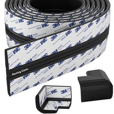 PreFit Broad Fireplace Edge Corner Protector Extra Wide 9ft Edge 2 Corners...