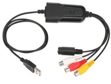 Plug And Play USB to RCA S-Video Audio Capture Digital MPEG Video Recorder