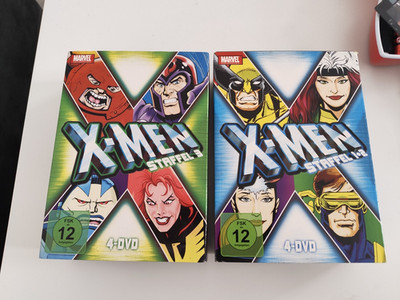 X-Men Animated Series DVD Box Staffel 1-3 Ovp/CIB Retro Zeichentrick DEUTSCH RAR