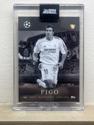 2025-26 Luis Figo /10 Black & White LEGENDS TTF 1/10 # match