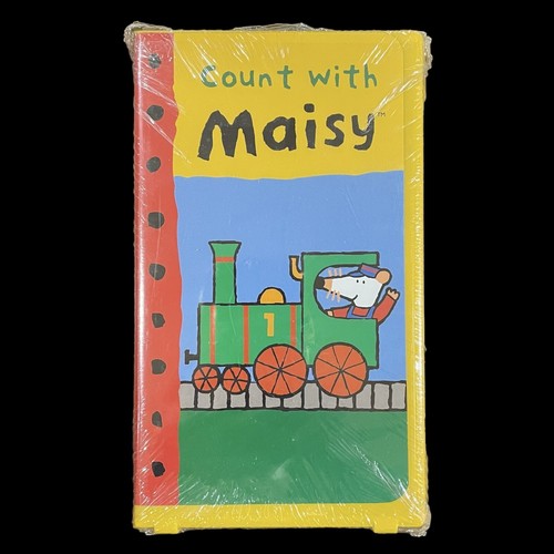 VHS Maisy - Count With Maisy (VHS, 1999, Bullet Case/Clamshell) New And Sealed