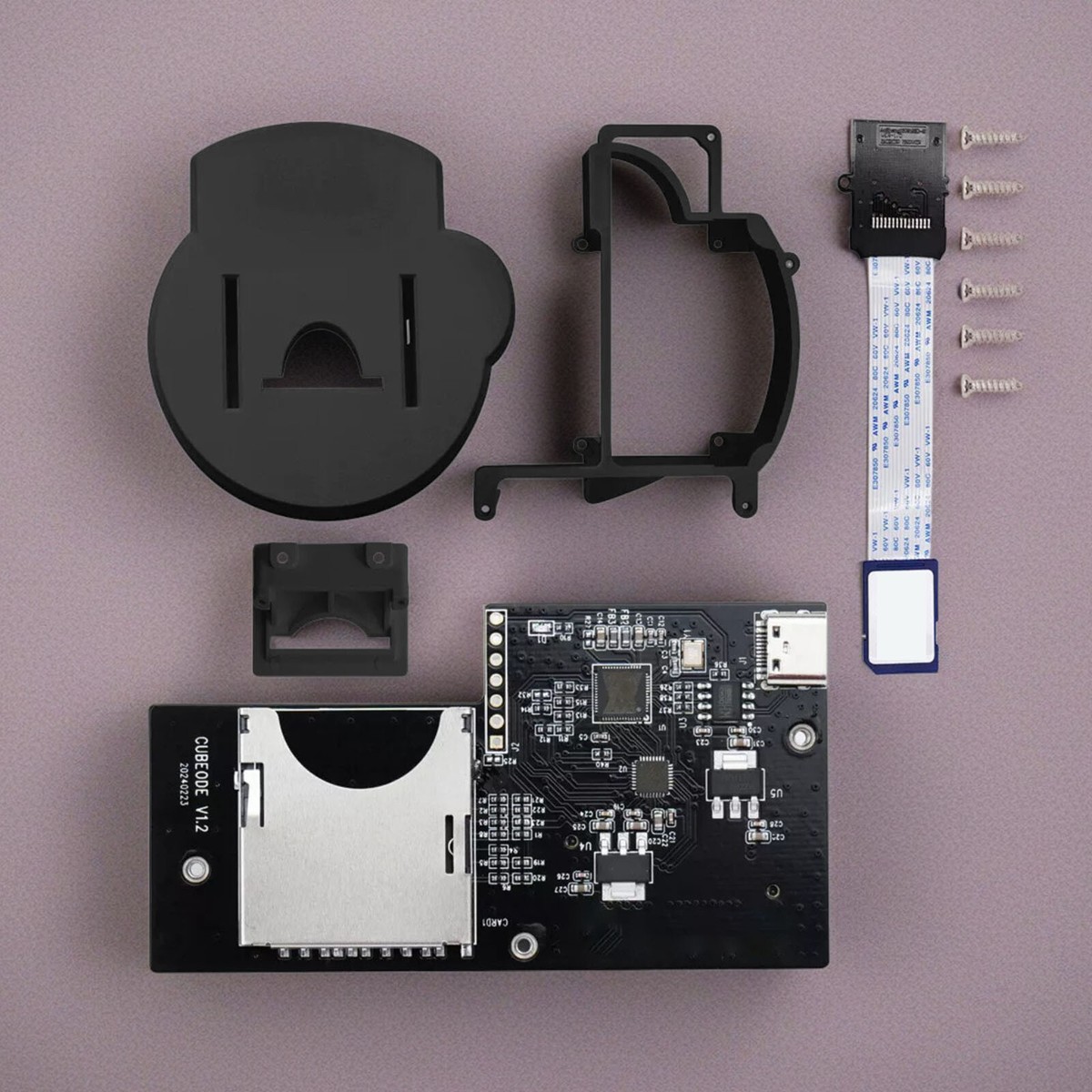 CUBEODE V1.2 Optical Drive Emulator Reusable for NGC Gamecube DOL