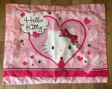 Hello Kitty Cute Pink White Fuchsia Pillow Sh...