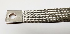 Copper Motor Ground Tape Ø47.5mm, L 420mm, Hole 8mm, Ground Cable Battery Tape Grounding