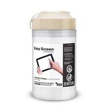 70 Count White Isopropyl Alcohol Surface Cleaning Wipes Fast Drying Streak Free