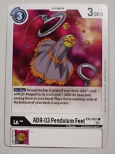 Digimon CCG ADR-03 Pendulum Feet EX2-047 Regular
