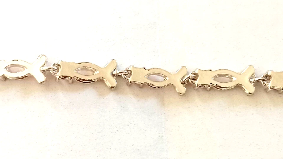 Breast Cancer Crusade Tennis Bracelet 8" - Image 4 of 4