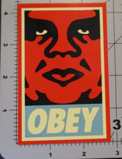 SHEPARD FAIREY Obey Giant Sticker 2.75X4.25