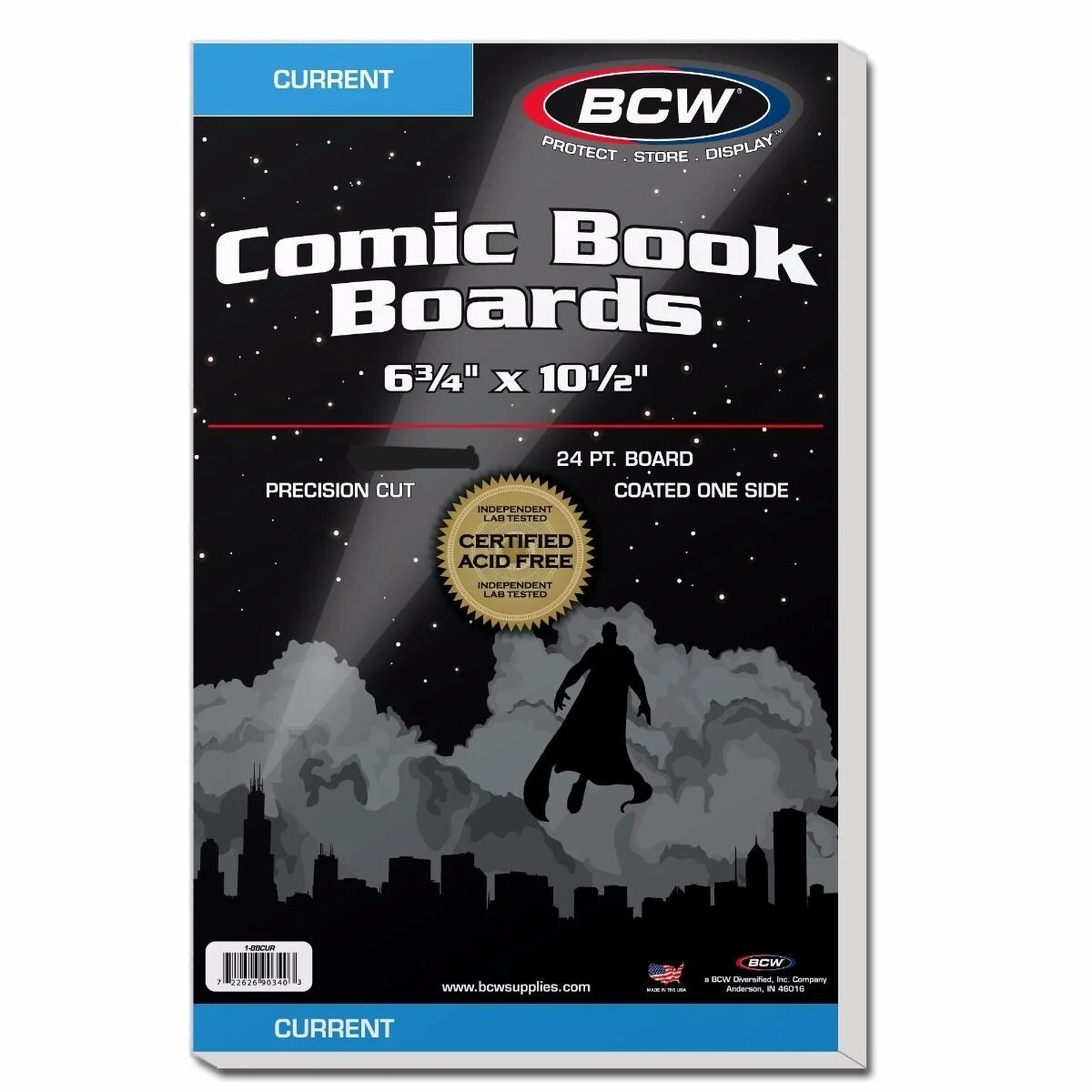 New (50 ct) BCW Combo Pack Current Comic Book Mylar Archival 4mm