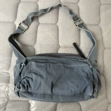 SEE BY CHLOE Denim Handbag Purse Blue Distressed