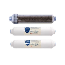 3 Replacement Inline Filters for Aqua True Blue  Portable & Mini RODI Rev Osmo