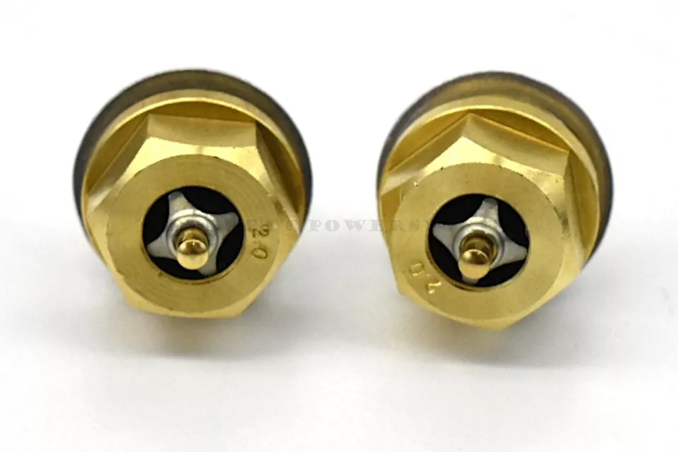 2x Válvula de flotador de carburador GS400 GS425 GS450 asiento de aguja de carburador (ver nota) D165 Foto 2 de 3