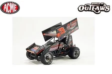 Acme 1:18 2022 #3z Moose's LZ Bar & Grill Sprint Car - Brock Zearfoss A1822001