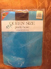 WOW  Vintage super value queen size 3x-4x indigo pantyhose