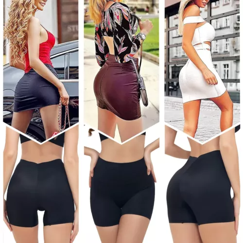 Women's Slip Shorts for Under Dresses Anti Chafing Seamless Safety Panty Shaper - Picture 4 of 16