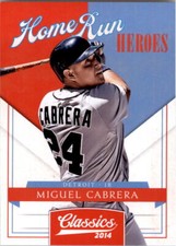 2014 Classics Baseball Home Run Heroes Insert Singles - You Choose